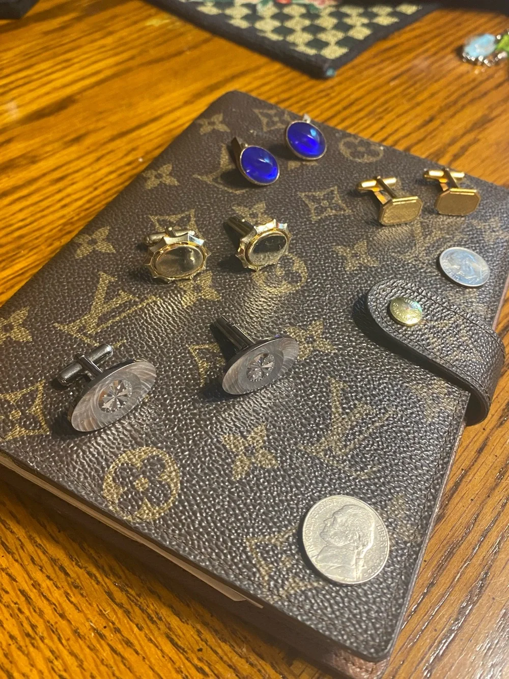 Vintage Mens Cufflinks Lot of 4 Pairs MCM Signed Swank Anson Retro Old Money